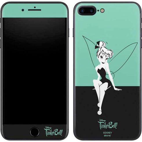Disney Tinker Bell Color Block iPhone 8 Plus Skin